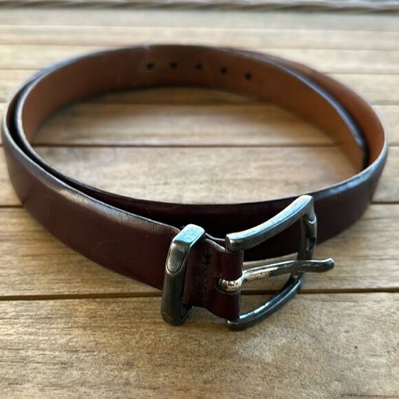 Trafalgar Wine Cortina Leather 356 Men’s Belt 38 - Picture 1 of 8